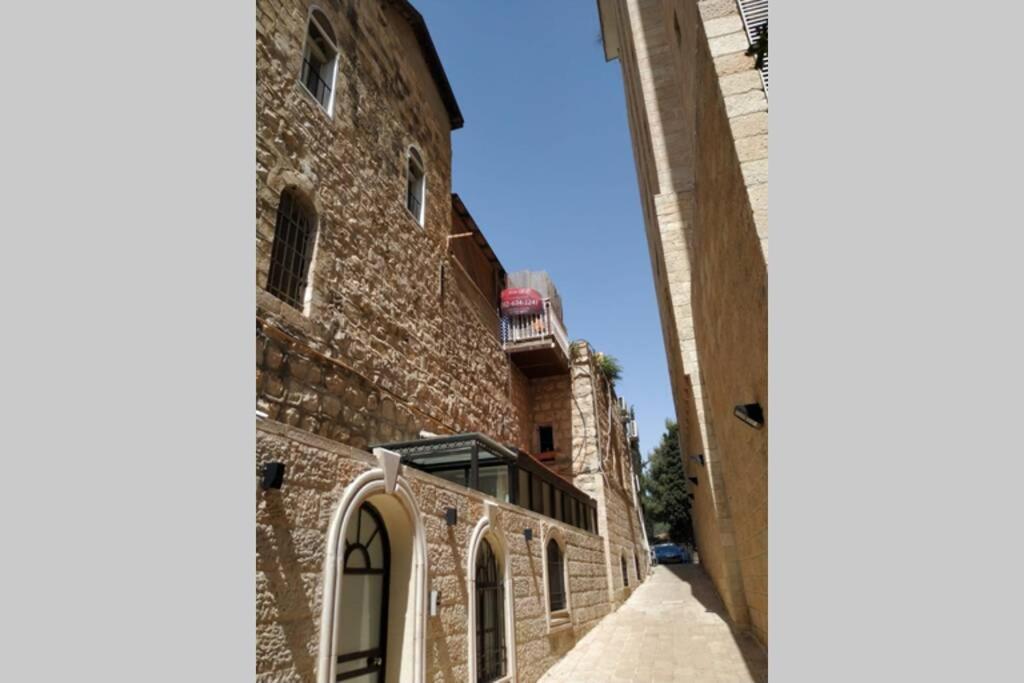 Villa Private House 5 Bdr In Mamilla Up To 12 People ! Jerusalem Exterior foto